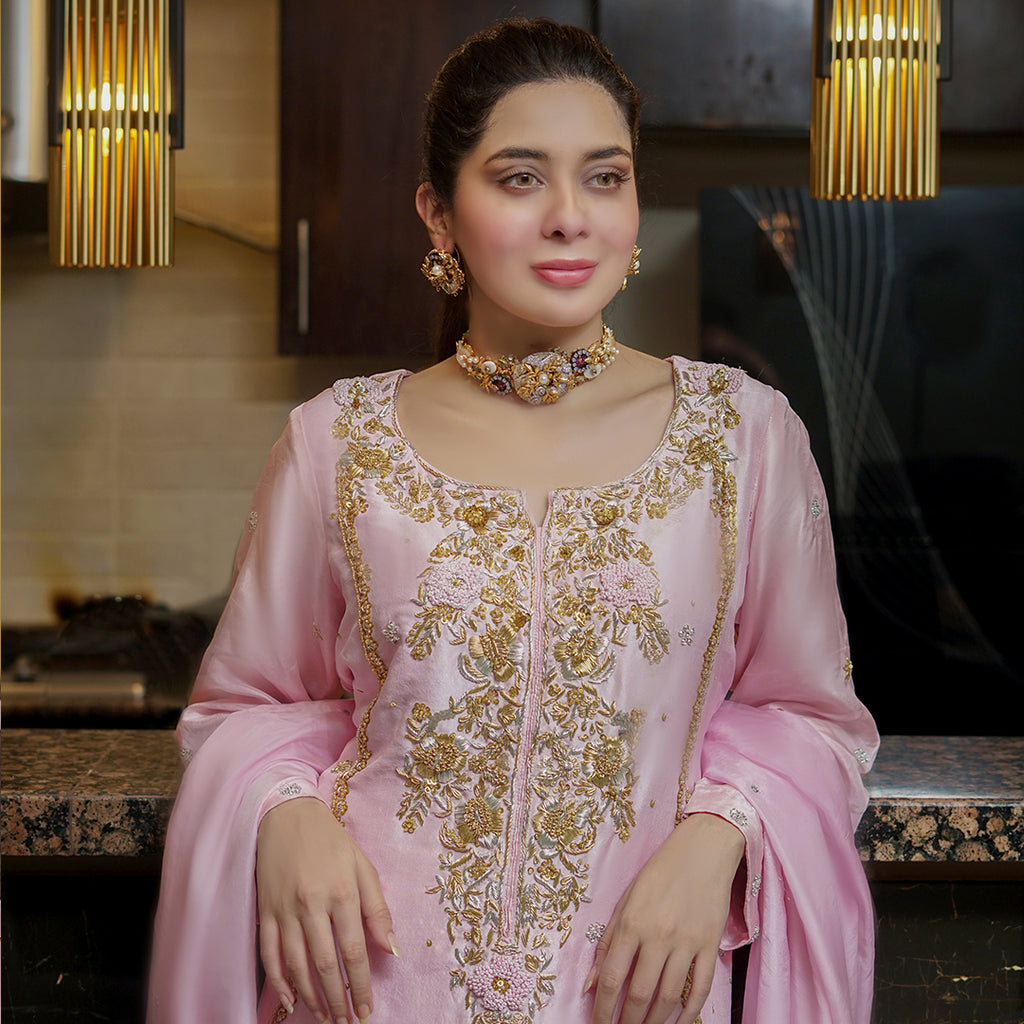 LIBAAS - Enaya Eid Luxe | Rosa Silk