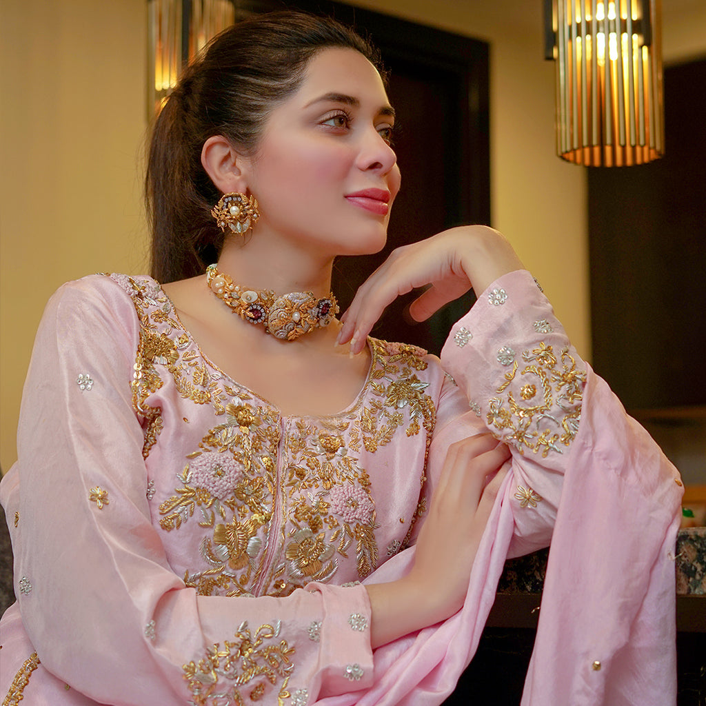 LIBAAS - Enaya Eid Luxe | Rosa Silk