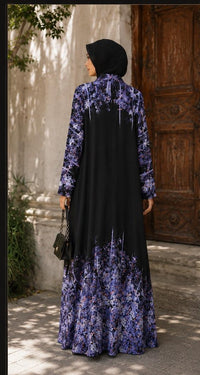 Floral Bliss Abaya