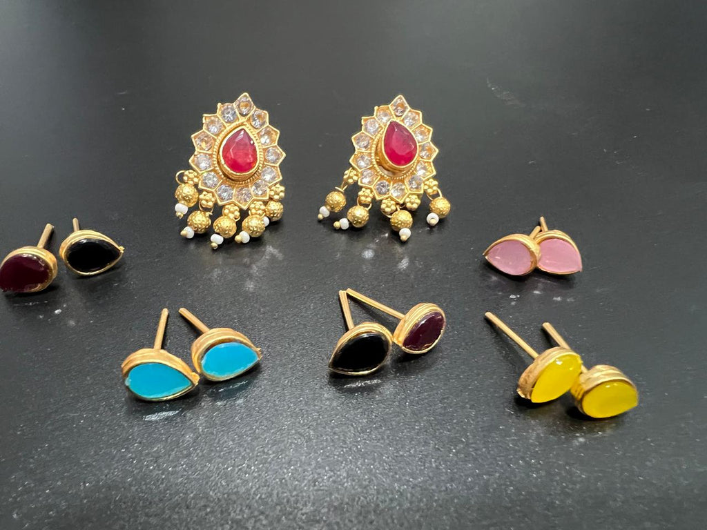 Gold Plated Indian Changeable Tops