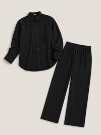 Linen Blend Co-Ord Set