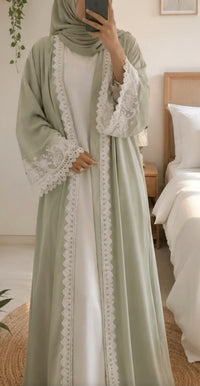 Celeste Lace Abaya