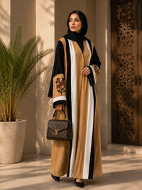 Sahara Bloom Embroidered Abaya