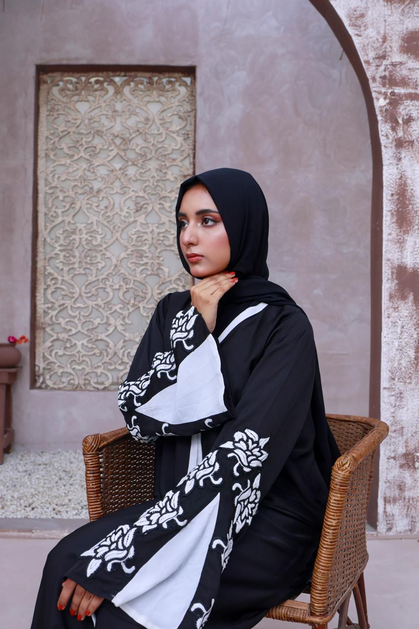 Floral Abaya