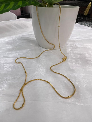 Gold Plated Ball Chain