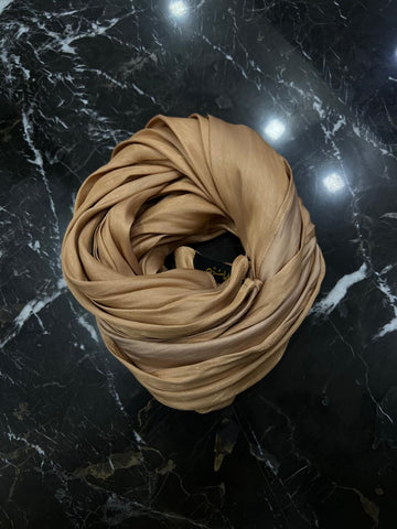 Gold Silk Hijab
