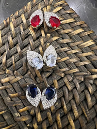 Sapphire - Zercon SIlver Leaf Tops