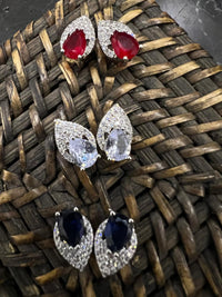 Sapphire - Zercon SIlver Leaf Tops