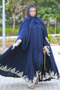 Blue Sspanish- Abaya
