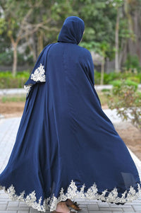 Blue Sspanish- Abaya