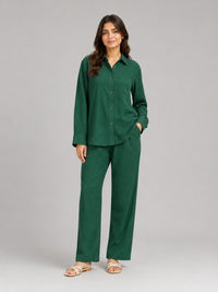 Linen Blend Co-Ord Set