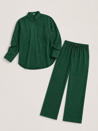 Linen Blend Co-Ord Set