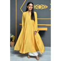 LIBAAS - Mustard Kalidar 2 Piece