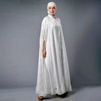 LIBAAS - Parisa White Abaya