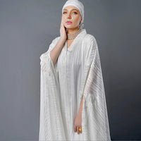 LIBAAS - Parisa White Abaya